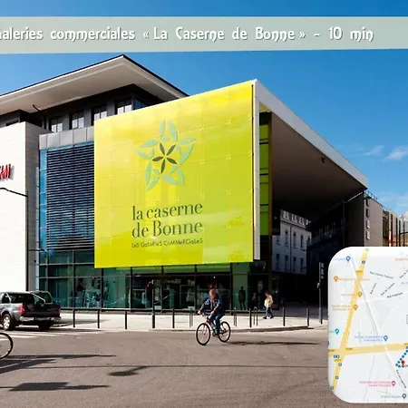 L'olivier - T2 Moderne Et Chaleureux - Garage Gratuit & Tram Grenoble
