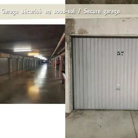 L'olivier - T2 Moderne Et Chaleureux - Garage Gratuit & Tram Grenoble