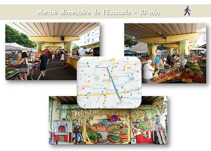 L'olivier - T2 Moderne Et Chaleureux - Garage Gratuit & Tram *