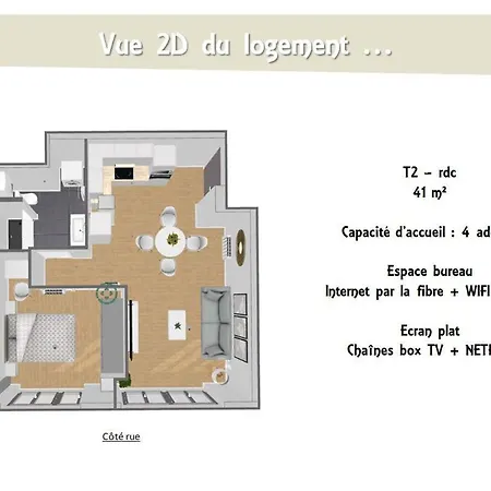 L'olivier - Moderne Et Chaleureux - Tram Et Parc Apartment *